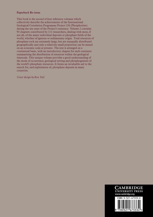 Produktbild: Phosphate Deposits of the World