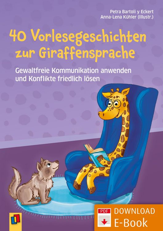 Produktbild: 40 Vorlesegeschichten zur Giraffensprache, ab 6 Jahre