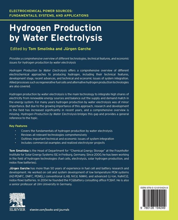Produktbild: Electrochemical Power Sources