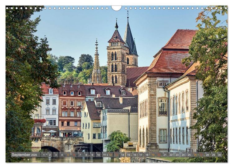 Produktbild: Esslingen am Neckar. Ein- und Ausblicke von Andreas Voigt (Wandkalender 2026 DIN A3 quer), CALVENDO Monatskalender