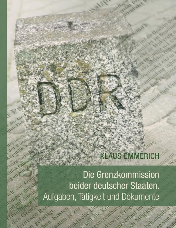 Produktbild: Die Grenzkommission beider deutscher Staaten