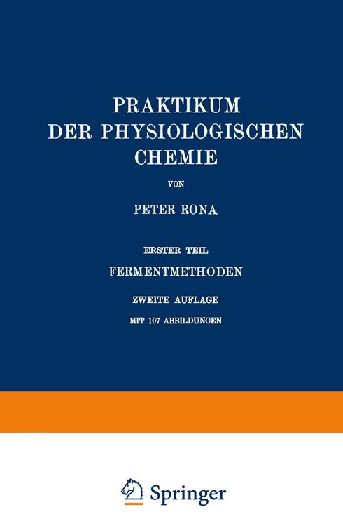 Produktbild: Praktikum der Physiologischen Chemie