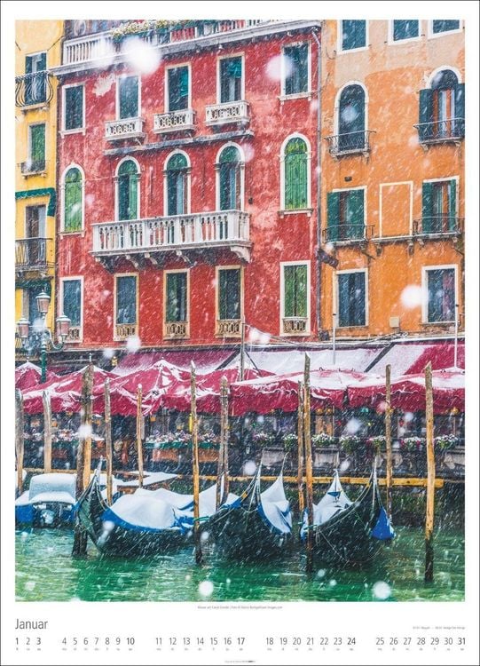 Produktbild: Venezia Kalender 2027 - La Serenissima