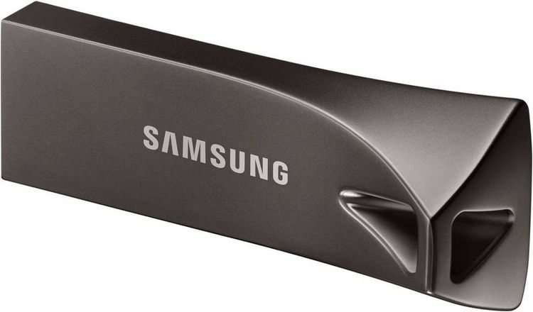 Produktbild: Samsung BAR Plus USB-Stick 128 GB Titan-Grau MUF-128BE4/APC USB 3.2 Gen 2 (USB 3.1)