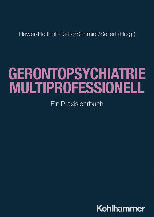 Produktbild: Gerontopsychiatrie multiprofessionell