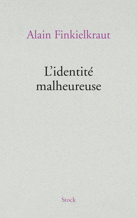 Produktbild: L'identit&eacute; malheureuse