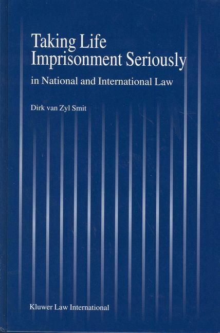 Produktbild: Taking Life Imprisonment Seriously:In National and International Law