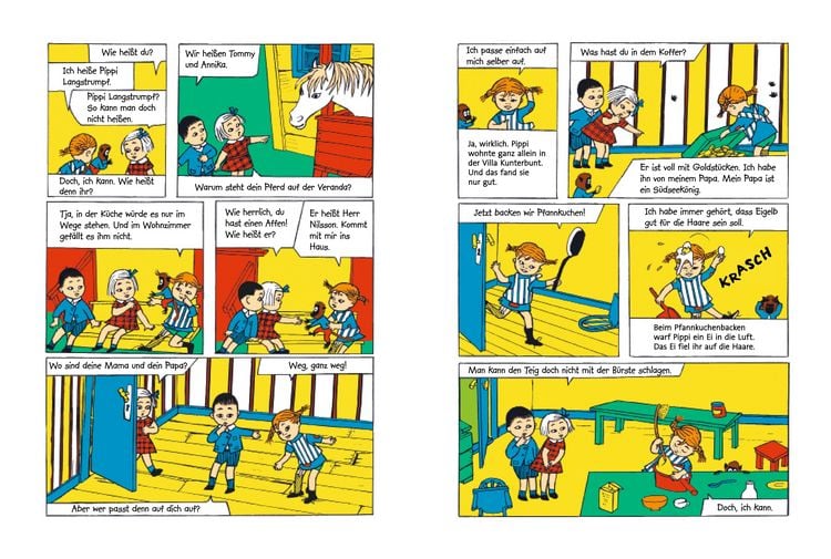 Produktbild: Pippi Langstrumpf. Der Comic