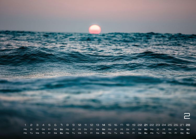 Produktbild: Meer &ndash; Im Rhythmus der Gezeiten! - 2027 - Kalender DIN A2