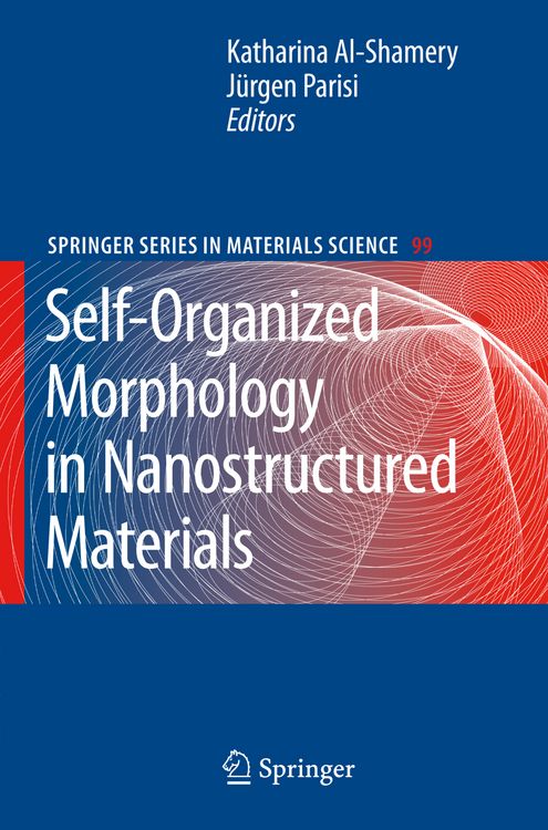 Produktbild: Self-Organized Morphology in Nanostructured Materials