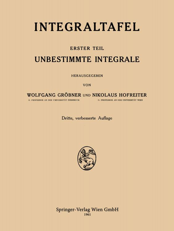 Produktbild: Integraltafel