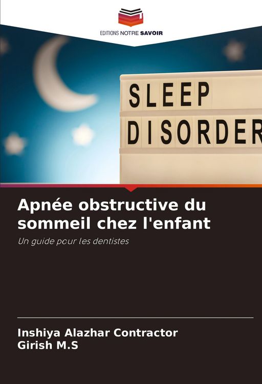 Produktbild: Apn&eacute;e obstructive du sommeil chez l'enfant