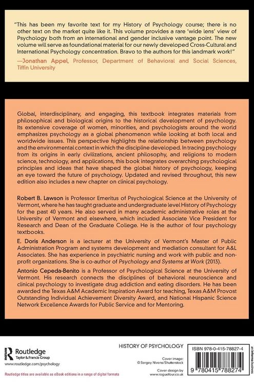 Produktbild: A History of Psychology