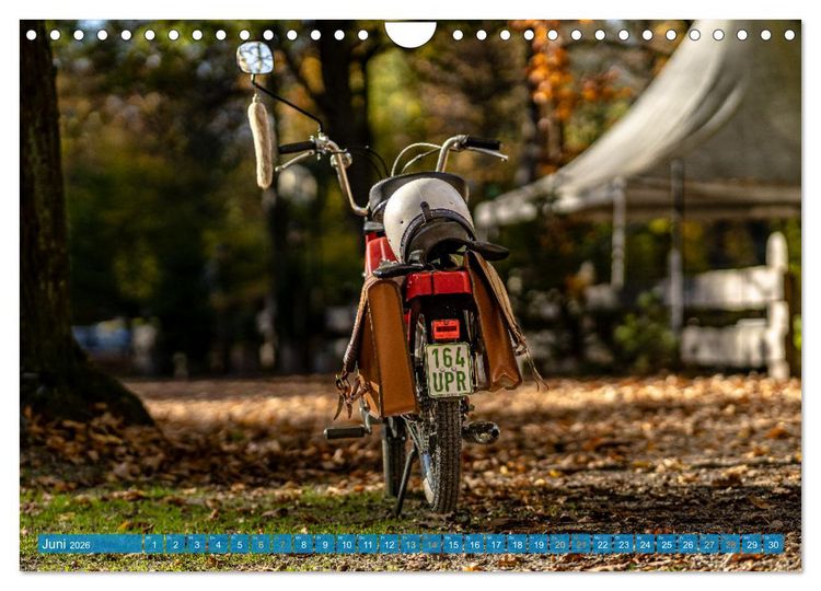 Produktbild: Das Mofa meiner Jugend (Wandkalender 2026 DIN A4 quer), CALVENDO Monatskalender