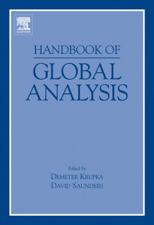 Produktbild: Handbook of Global Analysis