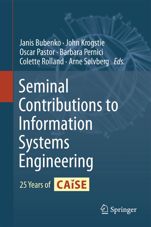Produktbild: Seminal Contributions to Information Systems Engineering