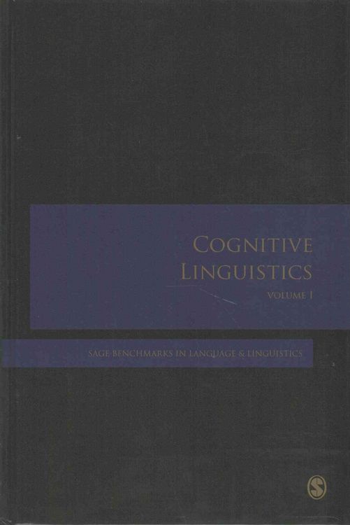 Produktbild: Yamanashi, M: Cognitive Linguistics