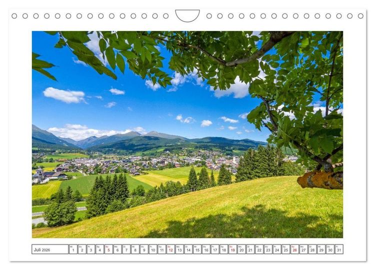 Produktbild: Willkommen in Tamsweg (Wandkalender 2026 DIN A4 quer), CALVENDO Monatskalender