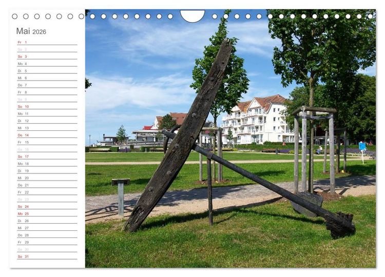 Produktbild: Laboe - Ostsee - Sommer (Wandkalender 2026 DIN A4 quer), CALVENDO Monatskalender