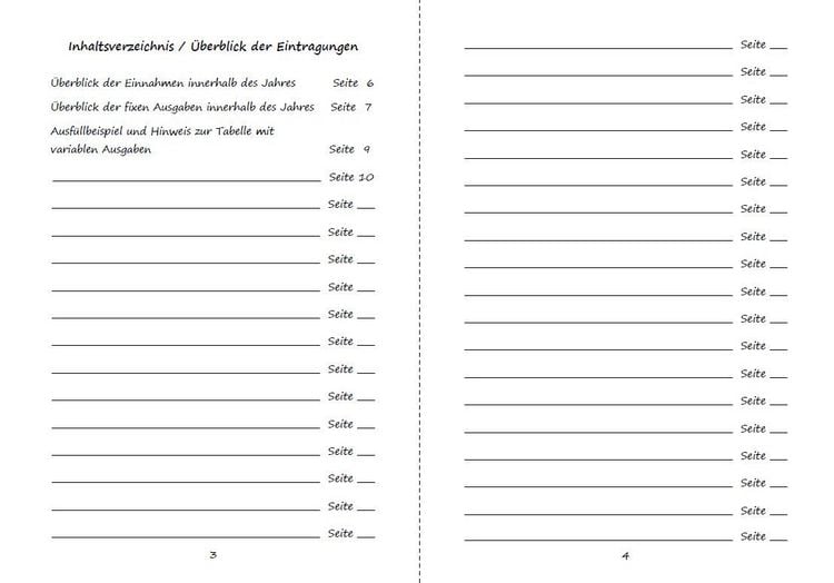Produktbild: Haushaltsbuch zum Eintragen der Ausgaben