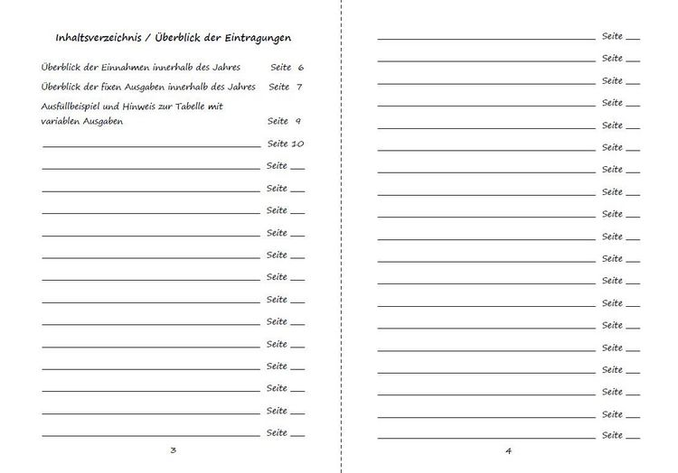 Produktbild: Haushaltsbuch zum Eintragen der Ausgaben