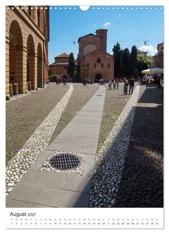 Produktbild: Bologna, altehrw&uuml;rdig und lebendig zugleich (Wandkalender 2027 DIN A3 hoch), CALVENDO Monatskalender
