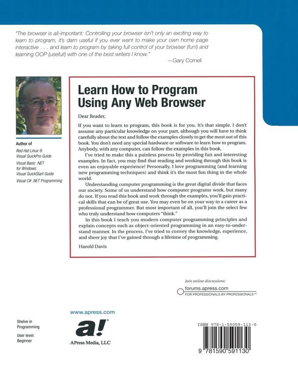 Produktbild: Learn How to Program Using Any Web Browser
