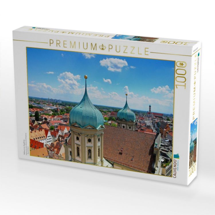 Produktbild: CALVENDO Puzzle Rathaus von Augsburg | 1000 Teile Lege-Gr&ouml;&szlig;e 64x48cm Foto-Puzzle f&uuml;r gl&uuml;ckliche Stunden