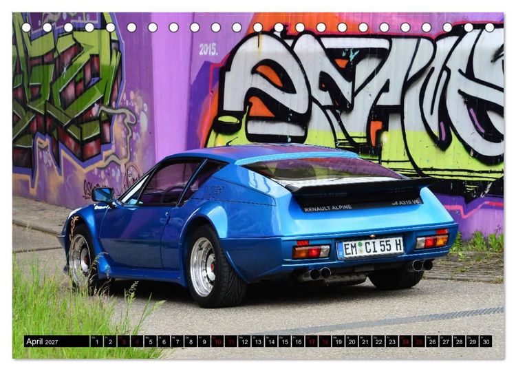 Produktbild: Renault Alpine A310 V6 (Tischkalender 2027 DIN A5 quer), CALVENDO Monatskalender