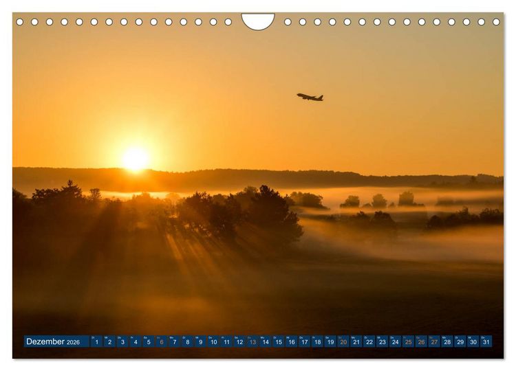 Produktbild: Faszination Fliegerei (Wandkalender 2026 DIN A4 quer), CALVENDO Monatskalender