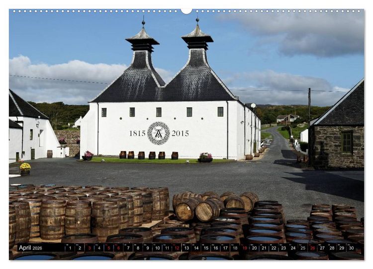 Produktbild: Islay und das "Wasser des Lebens" (Wandkalender 2026 DIN A2 quer), CALVENDO Monatskalender