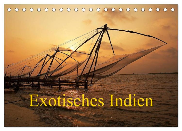 Produktbild: Exotisches Indien (Tischkalender 2026 DIN A5 quer), CALVENDO Monatskalender
