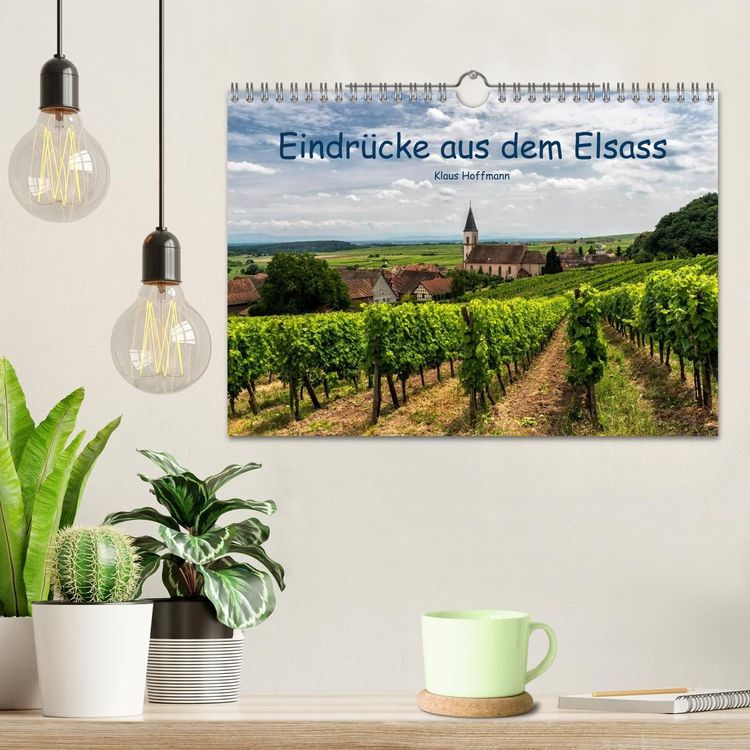 Produktbild: Eindr&uuml;cke aus dem Elsass (Wandkalender 2027 DIN A4 quer), CALVENDO Monatskalender