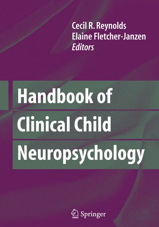 Produktbild: Handbook of Clinical Child Neuropsychology