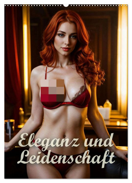 Produktbild: Eleganz und Leidenschaft (Wandkalender 2026 DIN A2 hoch), CALVENDO Monatskalender