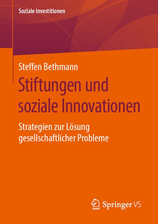 Produktbild: Stiftungen und soziale Innovationen