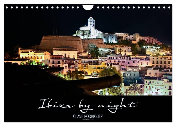 Produktbild: Ibiza by night (Wandkalender 2026 DIN A4 quer), CALVENDO Monatskalender