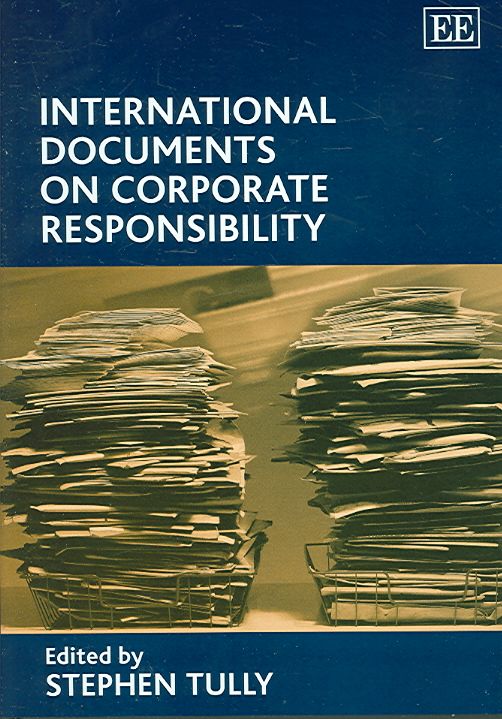 Produktbild: International Documents on Corporate Responsibility