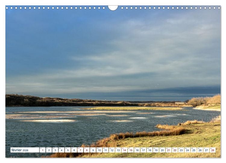 Produktbild: La c&ocirc;te picarde Le long des falaises (Calendrier mural 2026 DIN A3 vertical), CALVENDO calendrier mensuel