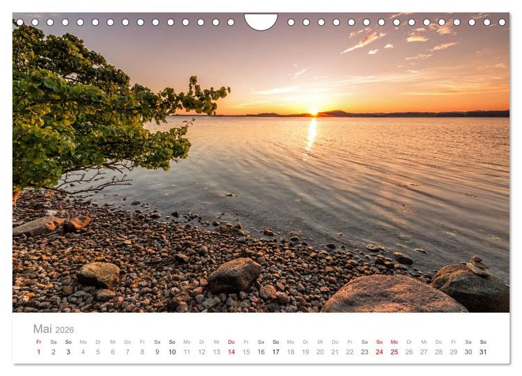 Produktbild: R&uuml;gen ein Sommertraum (Wandkalender 2026 DIN A4 quer), CALVENDO Monatskalender