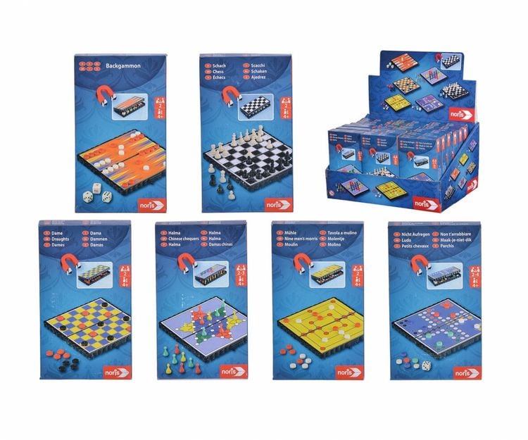 Produktbild: Magnet-Reisespiele 6-sort.