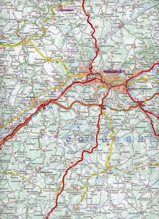 Produktbild: Michelin P&eacute;rigord, Quercy