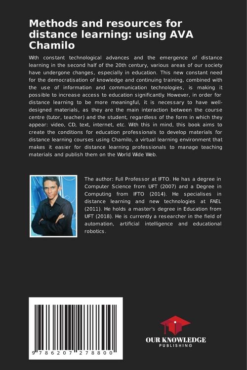 Produktbild: Methods and resources for distance learning: using AVA Chamilo