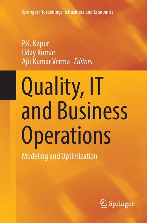 Produktbild: Quality, IT and Business Operations