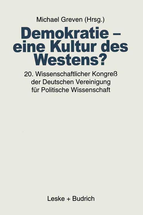 Produktbild: Demokratie - eine Kultur des Westens?