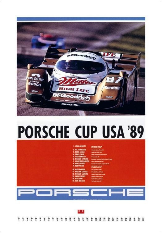 Produktbild: Porsche Rennplakate 2027