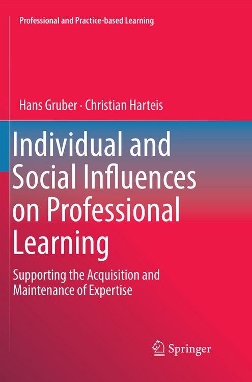 Produktbild: Individual and Social Influences on Professional Learning