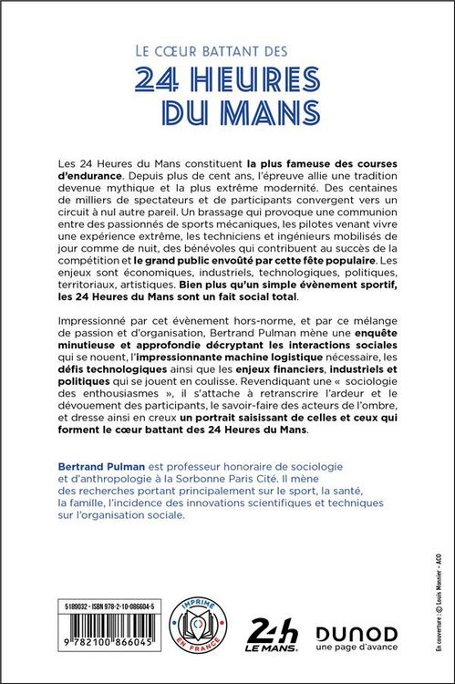 Produktbild: Le coeur battant des 24 Heures du Mans