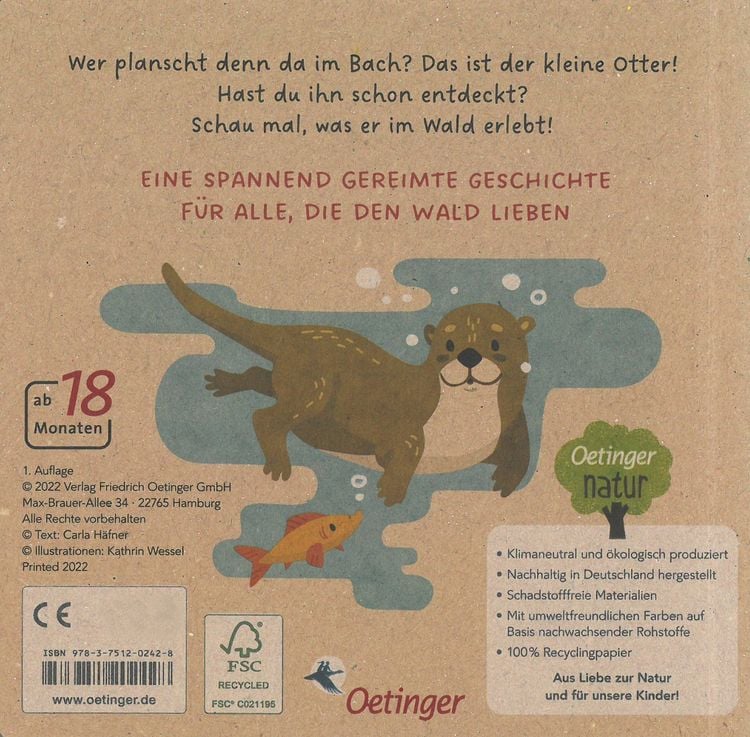 Produktbild: Meine Waldfreunde. Der kleine Otter
