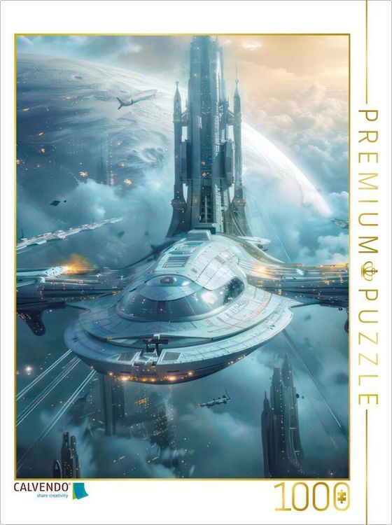 Produktbild: CALVENDO Puzzle Futuristische Reisen und Entdeckungen | 1000 Teile Lege-Gr&ouml;&szlig;e 64x48cm Foto-Puzzle f&uuml;r gl&uuml;ckliche Stunden